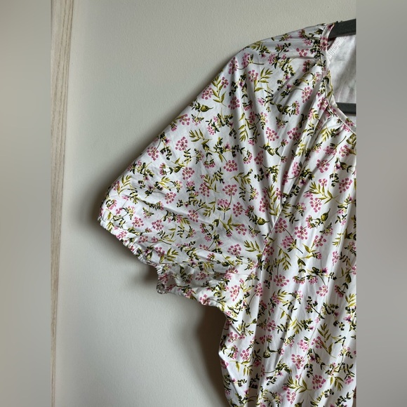 J.CREW Side-cutout cotton poplin dress in meadow floral - 8 - Picture 5 of 15